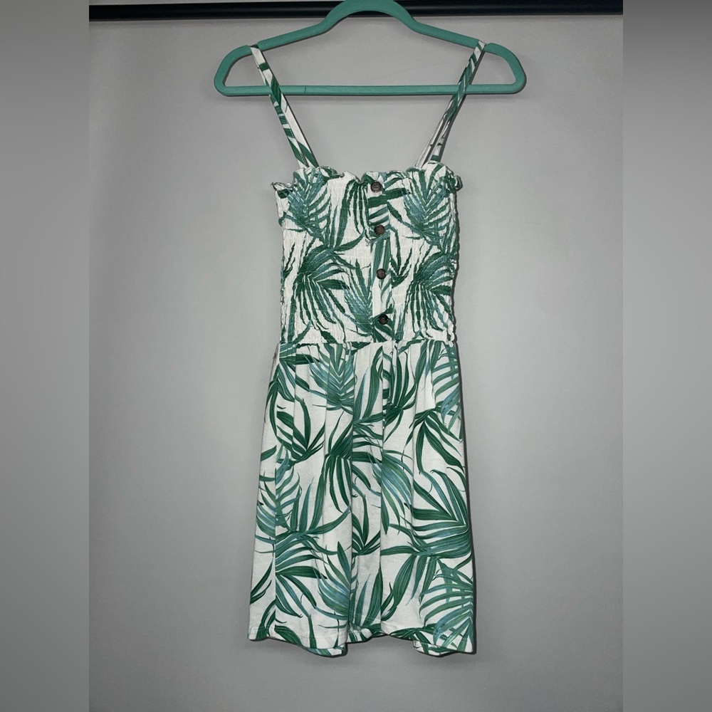5 Style Brand Palm Leaf Romper